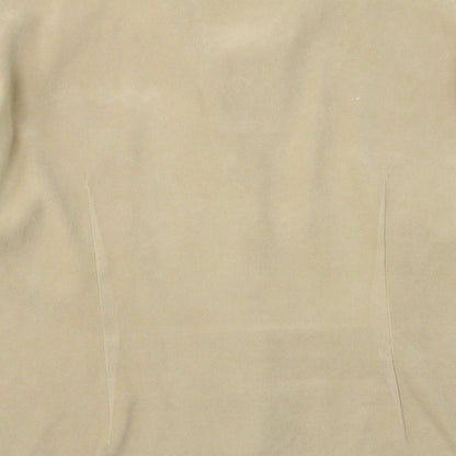 Sara Woman Womens Beige  Polyester Basic Button-Up Size 20 V-Neck