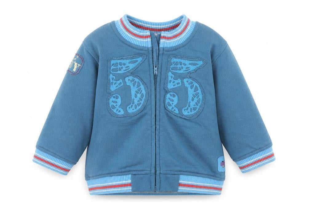 TU Boys Blue   Jacket  Size 9-12 Months   Zip