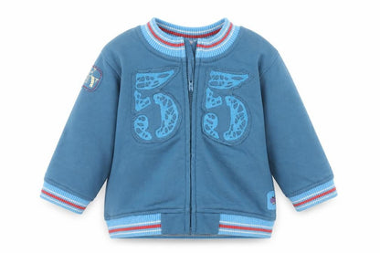 Tu Boys Blue   Jacket  Size 9-12 Months   Zip