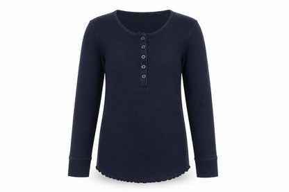 Next Girls Blue  Cotton Cami Pyjama Top Size 9 Years  Pullover - Lettuce Edging