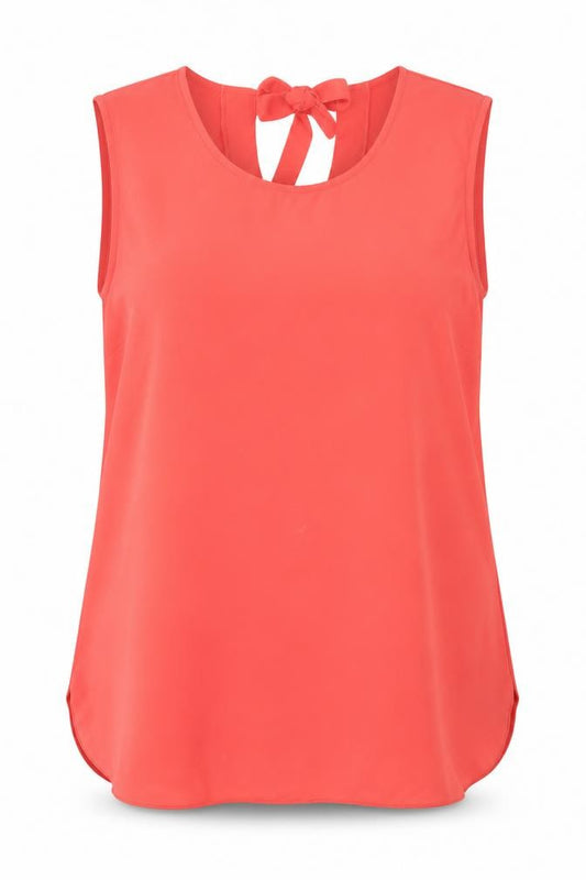 Papaya Womens Pink  Polyester Basic Tank Size 14 Round Neck