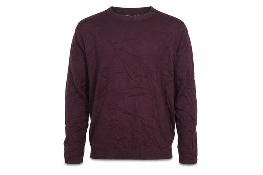 Topman Mens Purple Round Neck  Cotton Pullover Jumper Size S