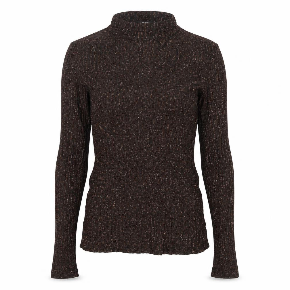 NEXT Womens Brown Round Neck  Viscose Pullover Jumper Size 10