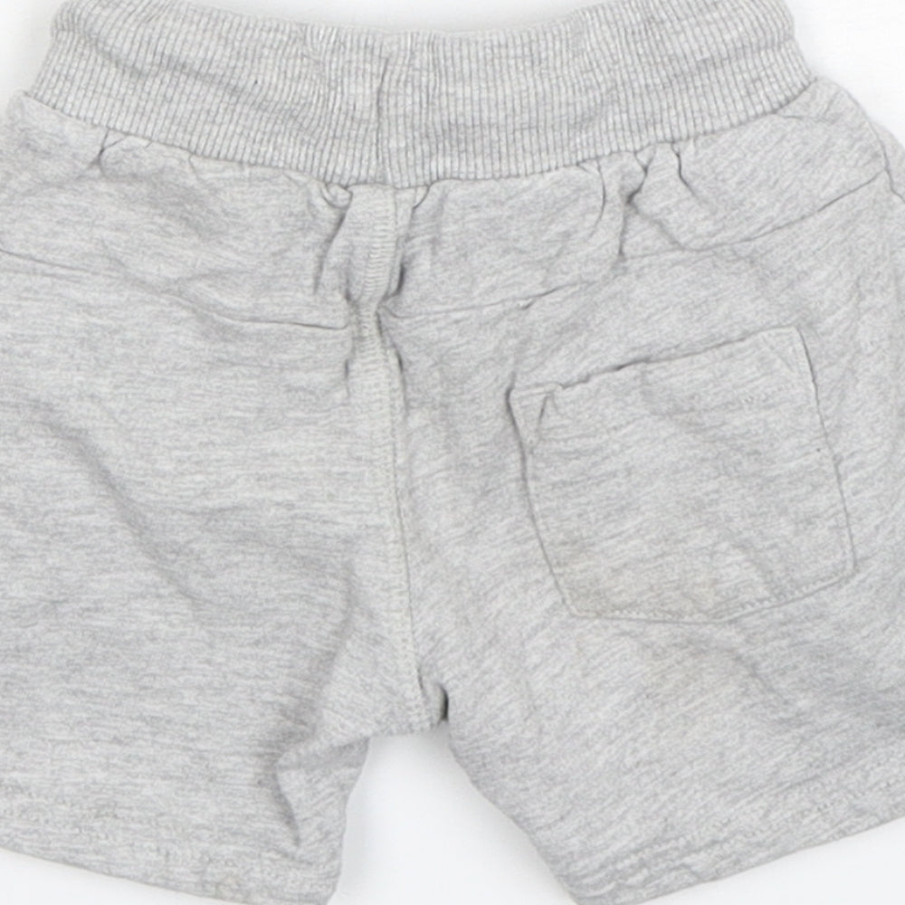 Very Boys Grey  Cotton Sweatpants Trousers Size 12-18 Months