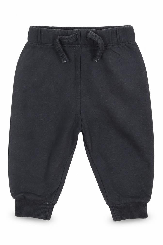 Tesco Boys Grey  Cotton Sweatpants Trousers Size 3-6 Months  Drawstring