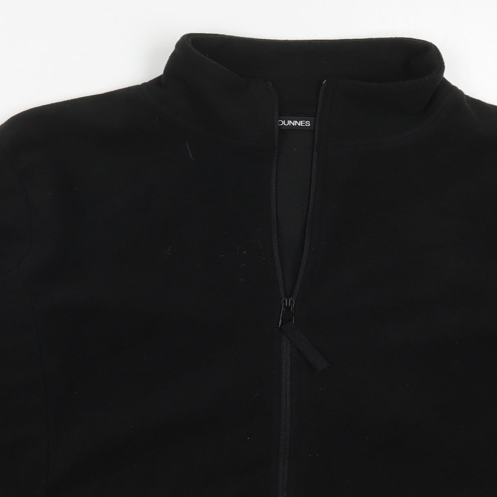 Dunnes Womens Black   Jacket  Size XL  Zip