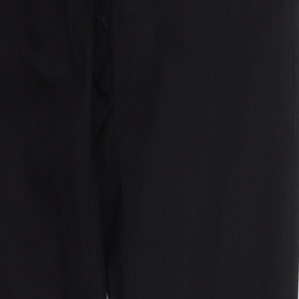 Topshop Womens Black  Cotton Skinny Jeans Size 26 in L29 in Regular Button