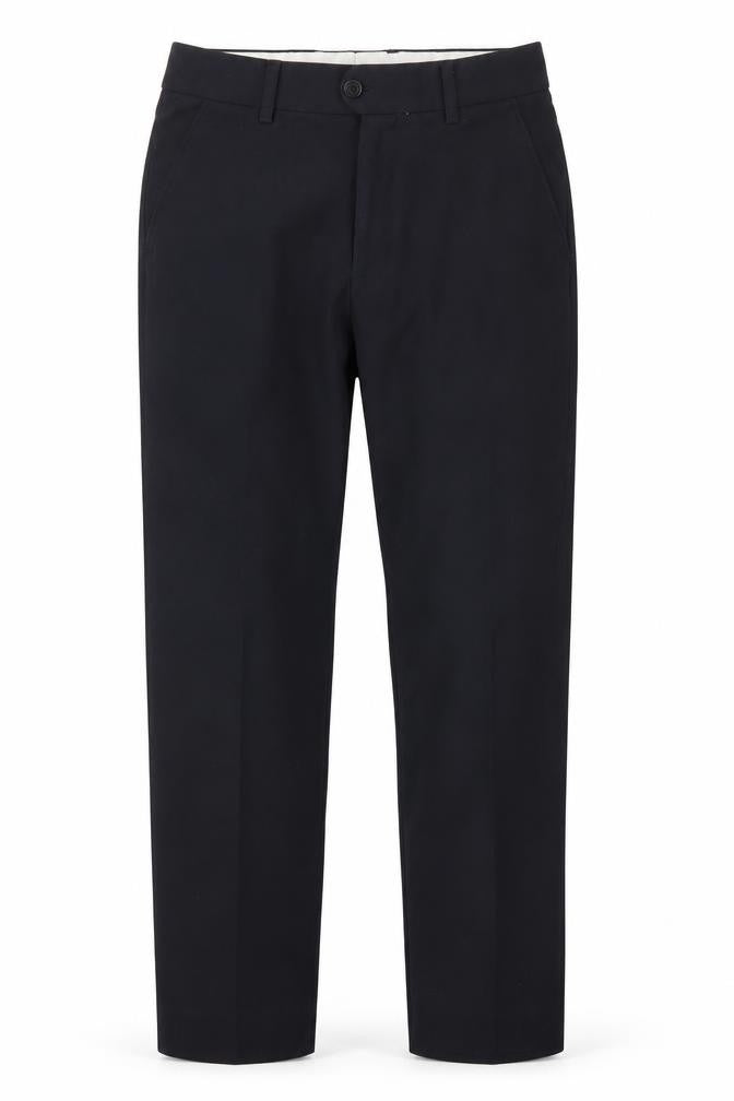 1880 Club Mens Blue  Polyester Dress Pants Trousers Size 28 in L27 in Regular Button