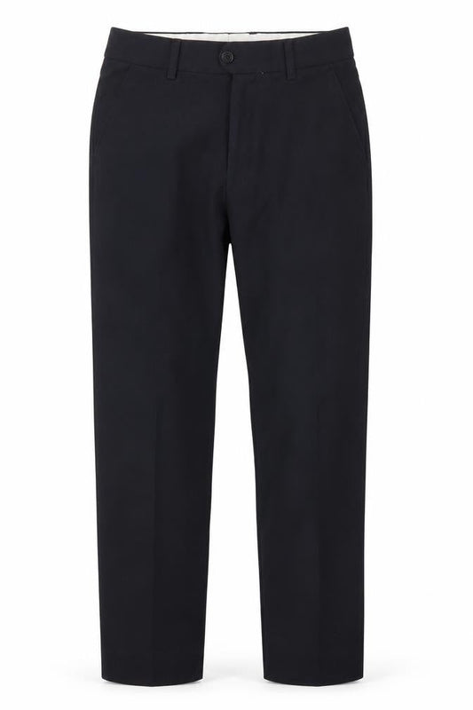 1880 Club Mens Blue  Polyester Dress Pants Trousers Size 28 in L27 in Regular Button