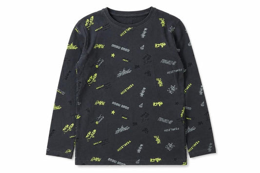 Dunnes Boys Grey Spotted Cotton Basic T-Shirt Size 7-8 Years Crew Neck