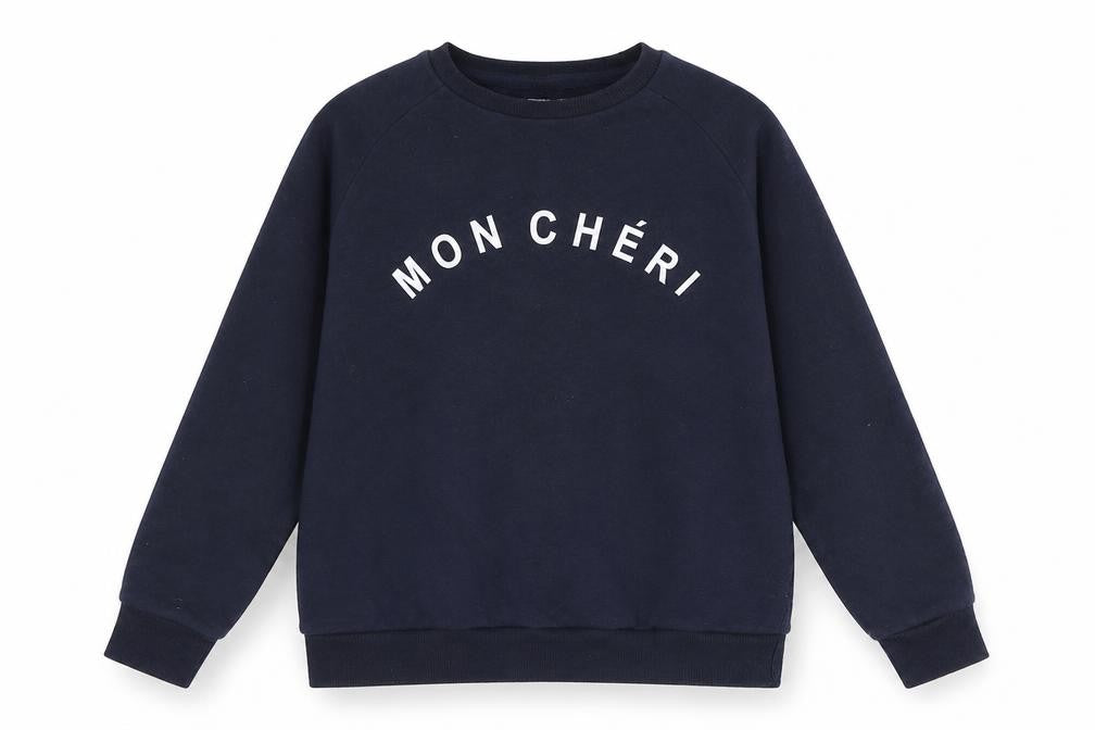 Primark Girls Blue  Polyester Pullover Sweatshirt Size 11-12 Years   - Mon Cheri