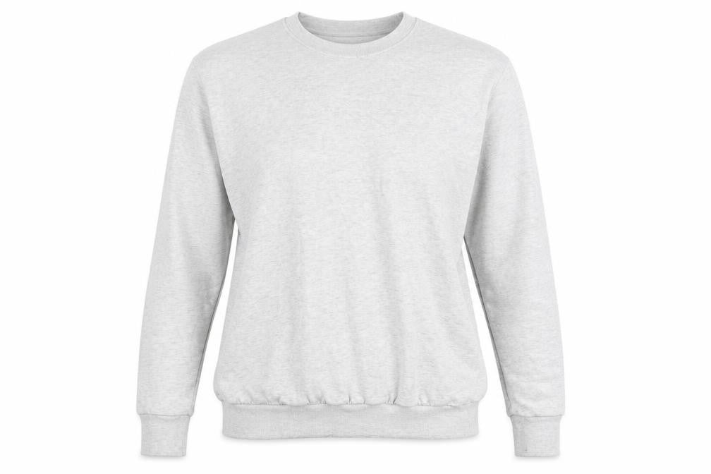 H&M Womens Grey  Cotton Pullover Sweatshirt Size S