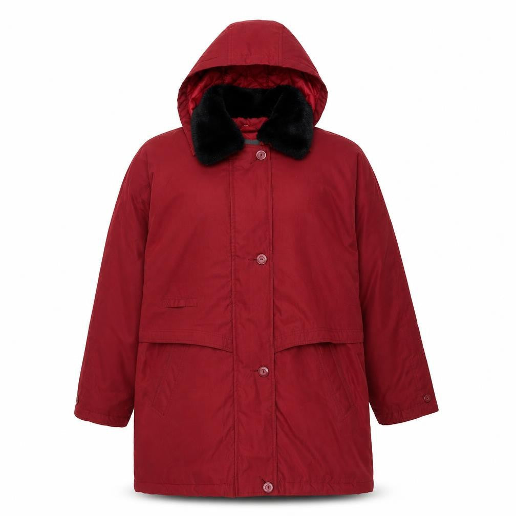 Hawshead Womens Red   Parka Coat Size 10  Zip