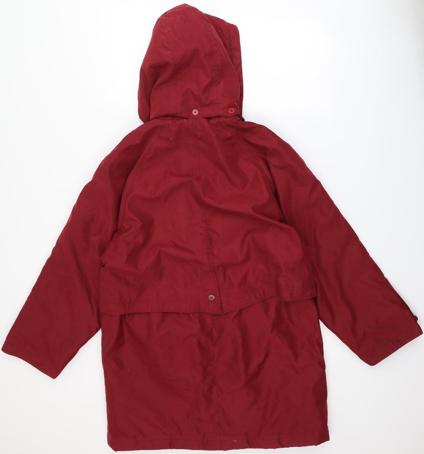 Hawshead Womens Red   Parka Coat Size 10  Zip