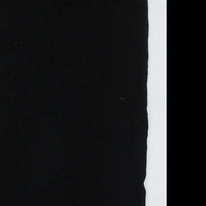 talis Womens Black  Polyester A-Line Skirt Size L
