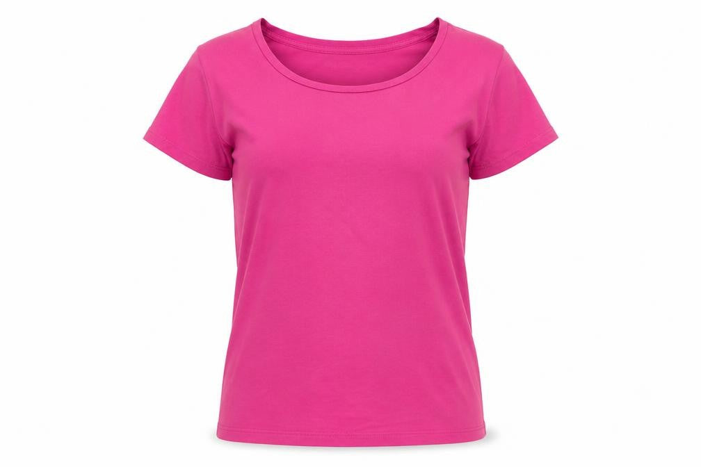 NEXT Womens Pink  100% Cotton Basic T-Shirt Size 6 Round Neck