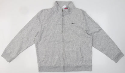 LA Gear Womens Grey Collared  Polyester Full Zip Jumper Size 20