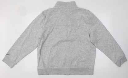 LA Gear Womens Grey Collared  Polyester Full Zip Jumper Size 20