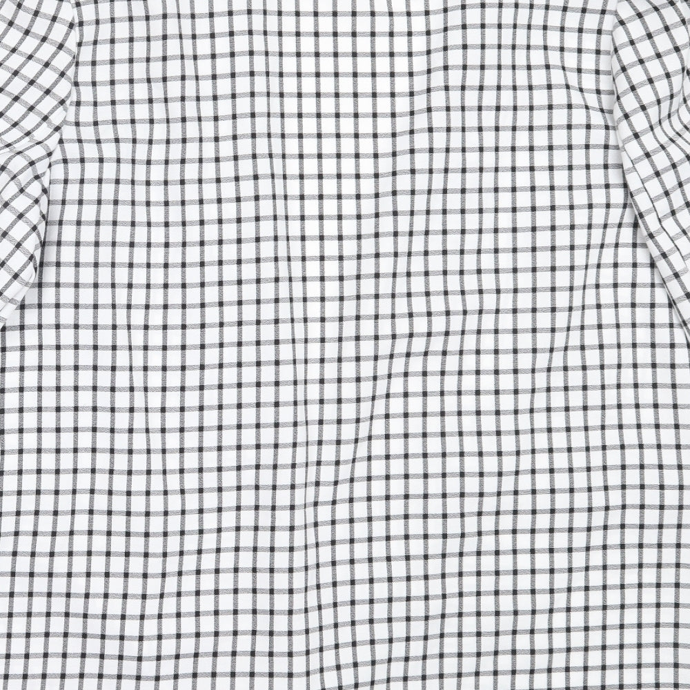 Primark Womens White Check  Jacket  Size 16