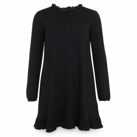 Matalan Womens Black  Viscose Trapeze & Swing  Size S  Round Neck
