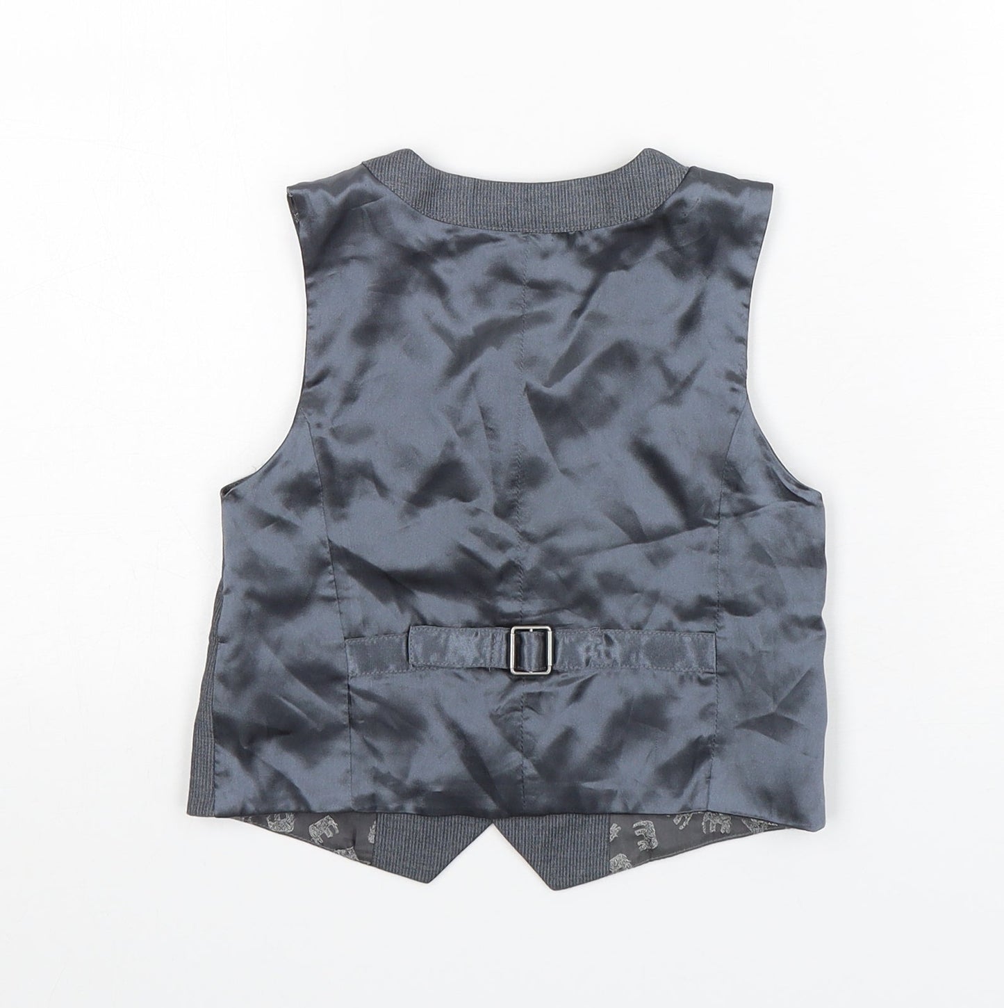 Monsoon  Boys Grey   Jacket Waistcoat Size 4 Years