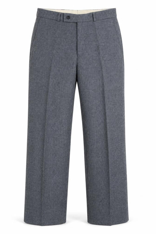 C&A Mens Blue  Polyester Dress Pants Trousers  L28 in Regular Button