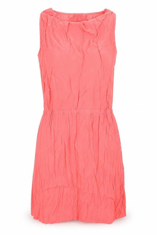 Next Womens Pink  Viscose Skater Dress  Size 8  Cowl Neck