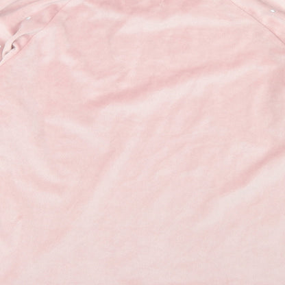 La Marquise Womens Pink  Polyester Pullover Sweatshirt Size M