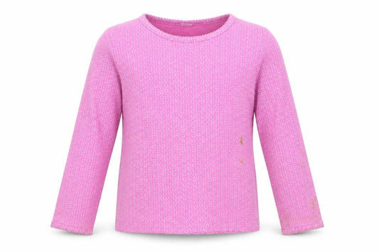 Adams Girls Pink  Cotton Basic T-Shirt Size 5 Years Round Neck