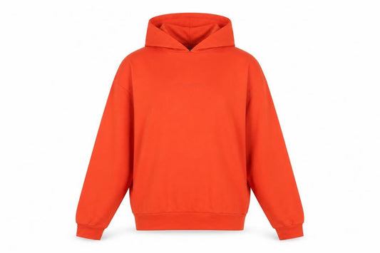 Missguided Womens Orange  Polyester Pullover Hoodie Size 6