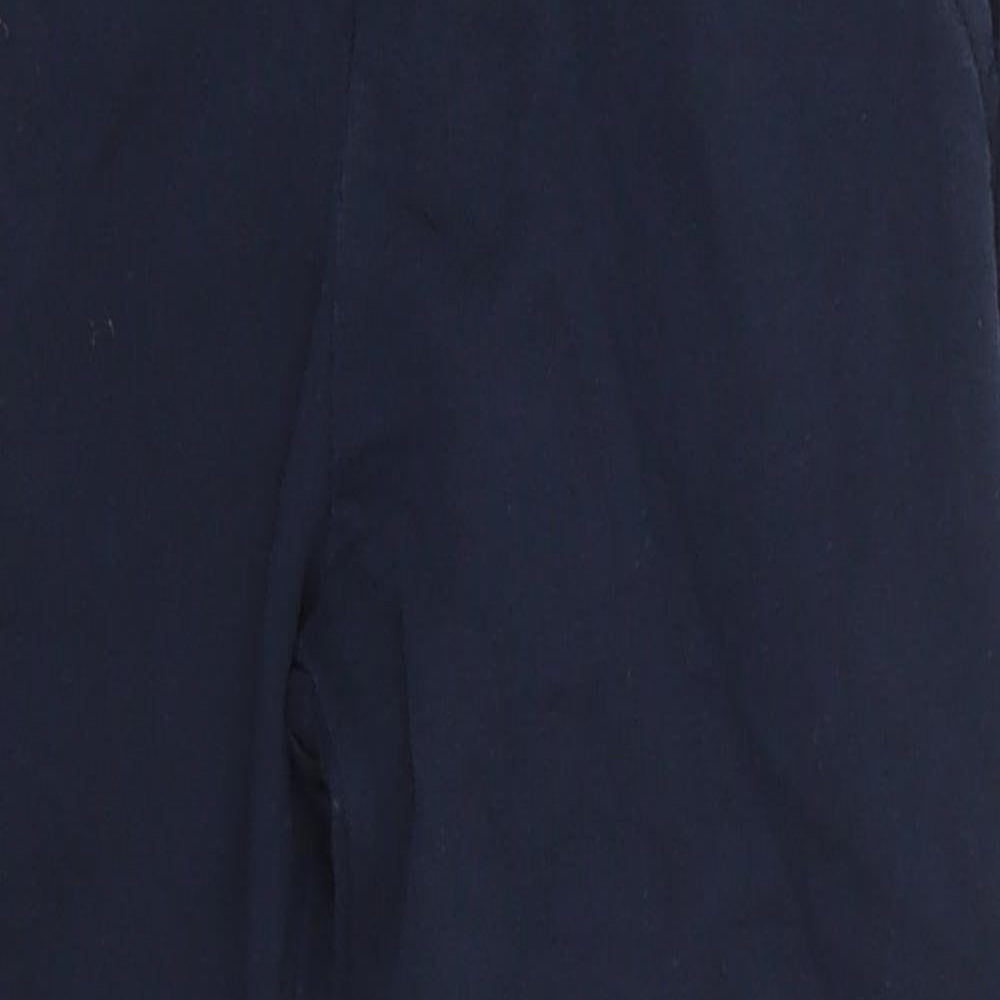 name it Boys Blue Striped Cotton Sweatpants Trousers Size 7 Years  Regular Drawstring