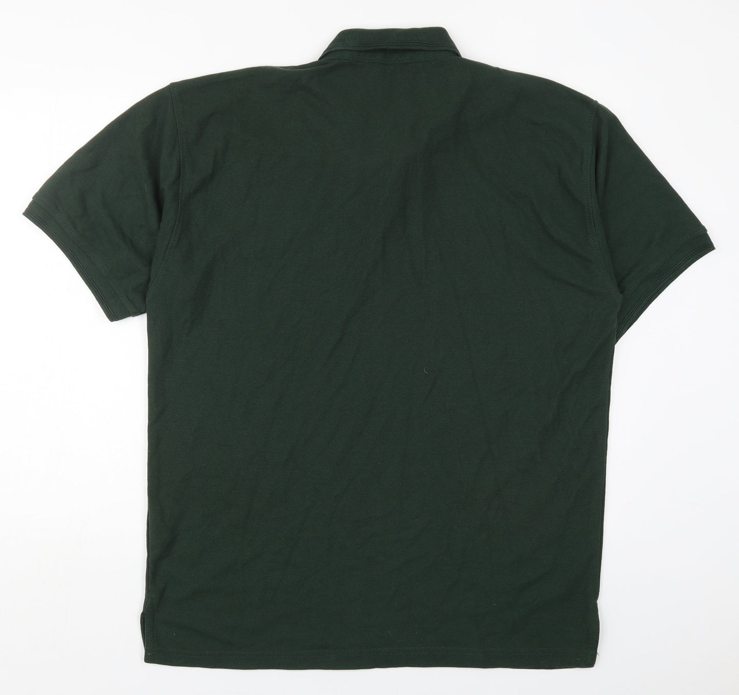 Henbury Mens Green  Polyester  Polo Size XL Collared Pullover - Clogher Valley Golf Club
