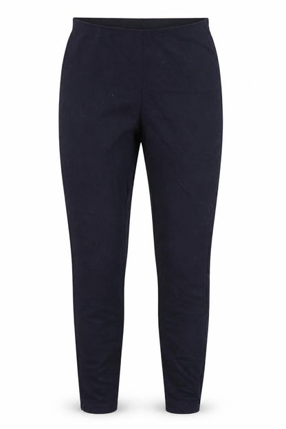 Divided Womens Blue  Cotton Trousers  Size 4 L28.5 in Regular