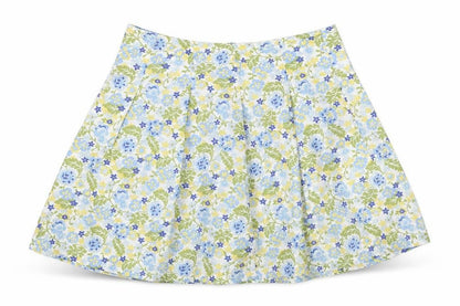 Gap Girls Multicoloured Floral Cotton Skater Skirt Size 2XL  Regular Zip