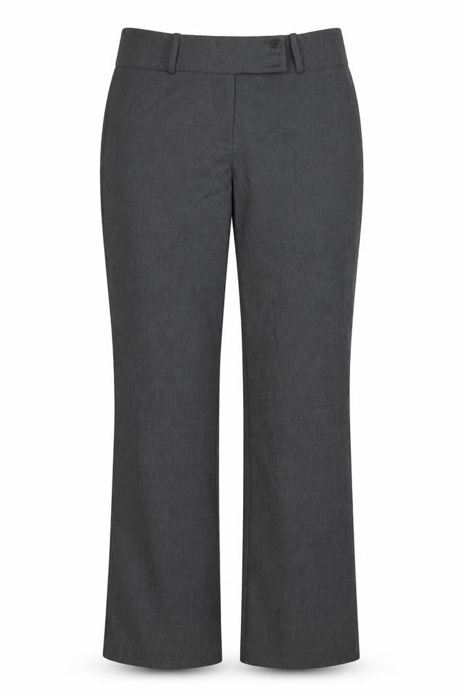 Tu-Chuzy? Womens Grey  Polyester Trousers  Size 8 L30 in Regular Zip