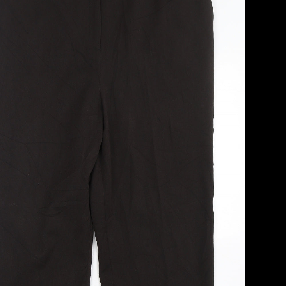 Annabelle  Womens Brown  Polyester Trousers  Size 18 L29 in Regular