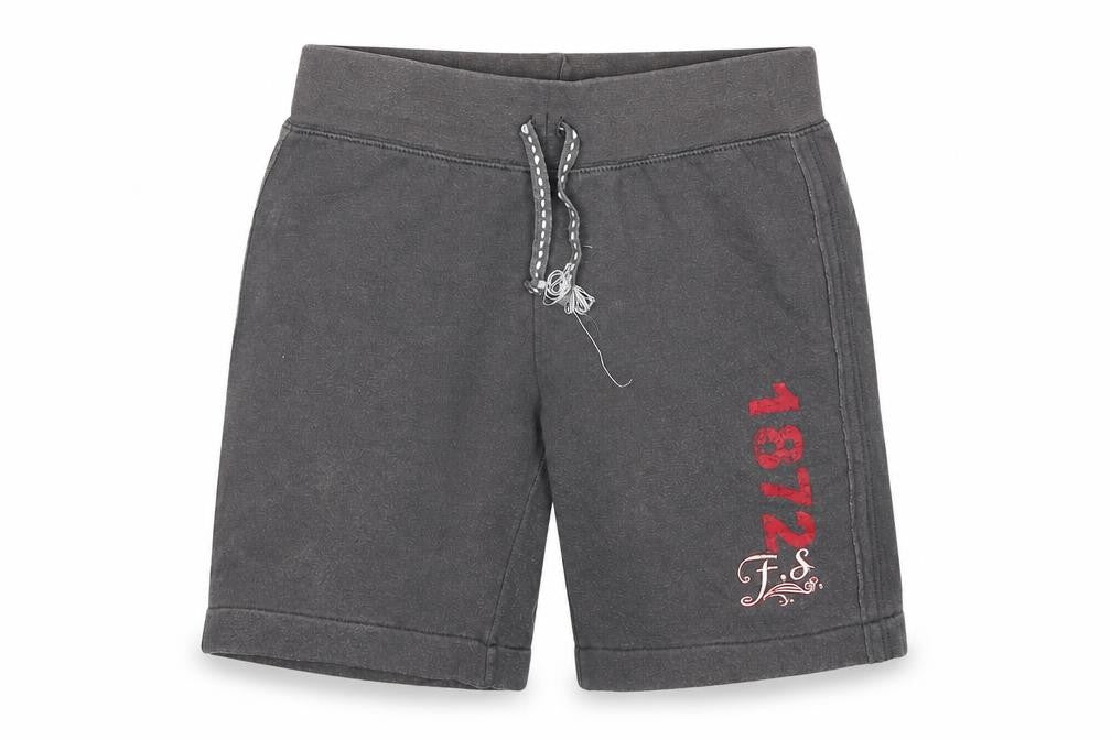 Freespirit Girls Grey  Cotton Sweat Shorts Size 9-10 Years  Regular Drawstring