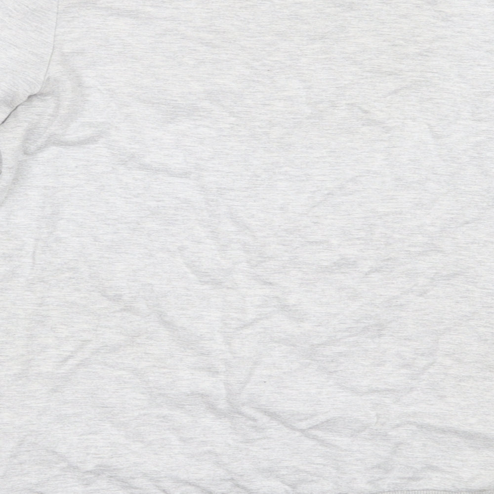 TU Womens Grey  Viscose Pullover Sweatshirt Size 8