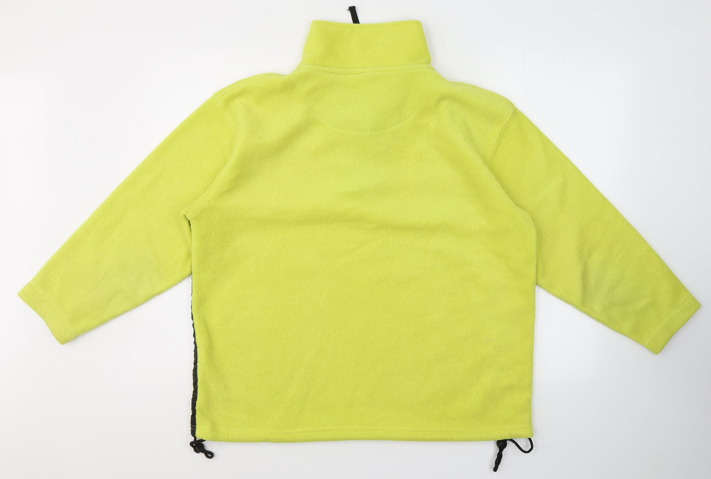 Unlimited style Womens Yellow Collared  Polyester Pullover Jumper Size 16   - Style
