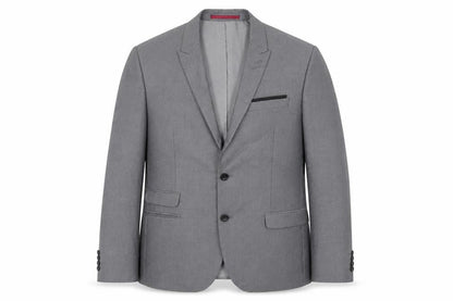 George Mens Grey  Polyester Jacket Suit Jacket Size 40