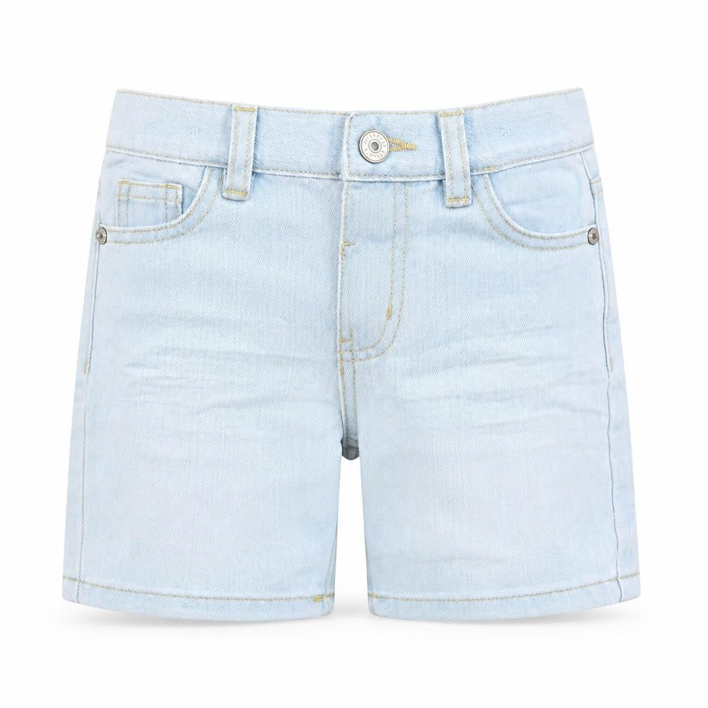 Denim Co Girls Blue  Cotton Boyfriend Shorts Size 3-4 Years  Regular