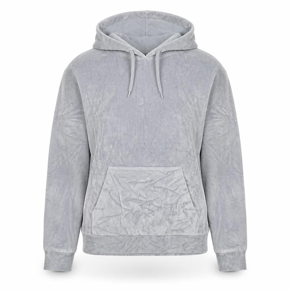 Topshop Womens Grey  Cotton Pullover Hoodie Size 8