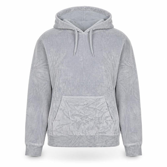 Topshop Womens Grey  Cotton Pullover Hoodie Size 8