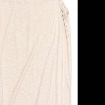Dorothy Perkins Womens Pink  Viscose Basic Tank Size 8 Round Neck
