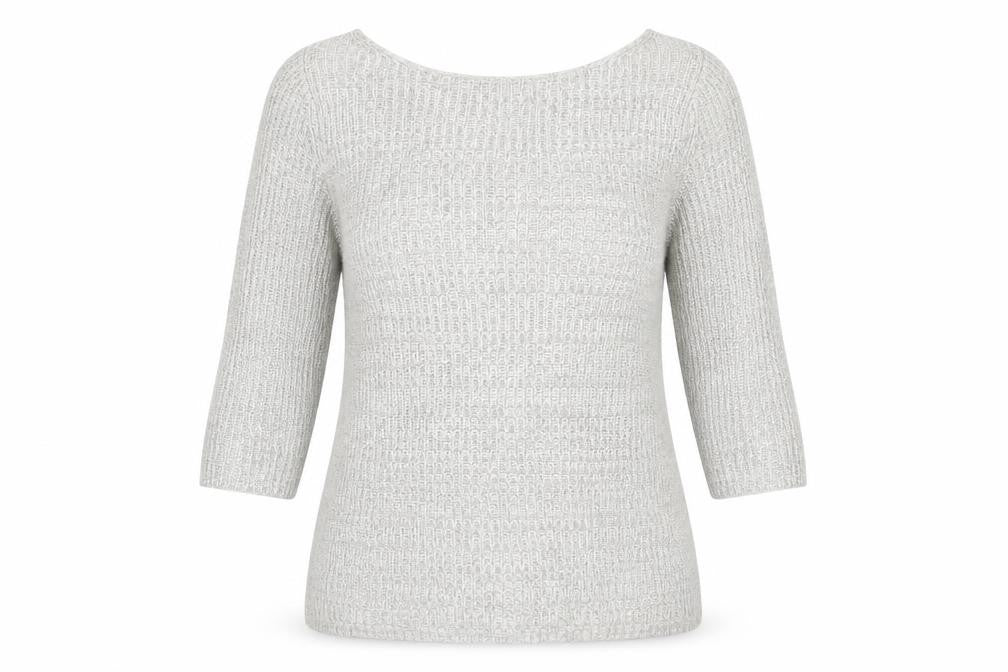 Old Navy Womens Grey Round Neck  Cotton Pullover Jumper Size XS
