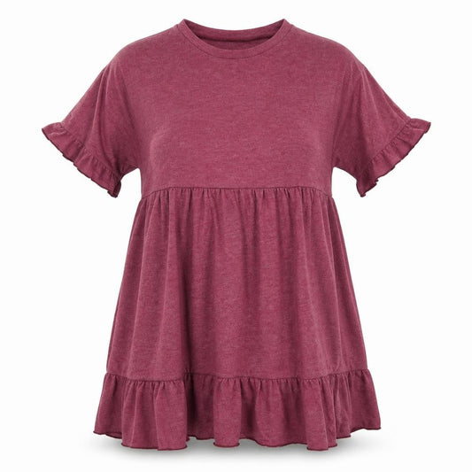 SHEIN Womens Purple  Polyester Skater Dress  Size XS  Round Neck Pullover