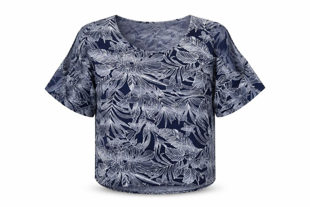 Apricot  Womens Multicoloured Floral Polyester Basic T-Shirt Size 12 Round Neck