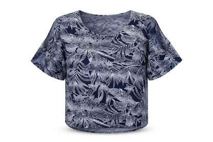 Apricot  Womens Multicoloured Floral Polyester Basic T-Shirt Size 12 Round Neck