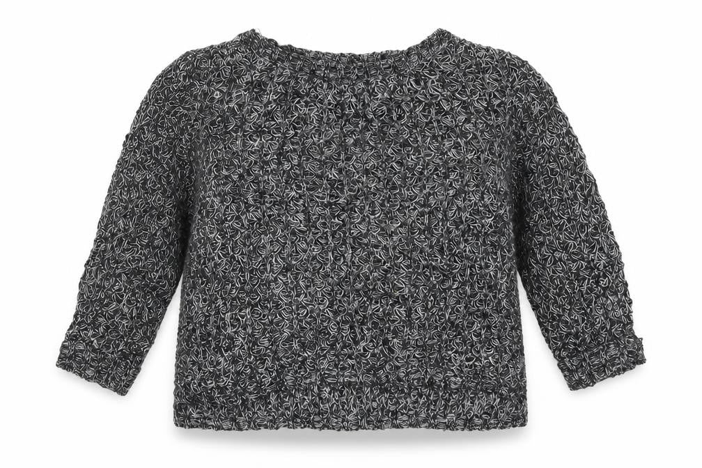 Atmosphere Womens Black Crew Neck  Acrylic Pullover Jumper Size 12