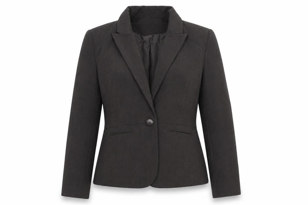 AMARANTO Womens Grey   Jacket Blazer Size 12  Button